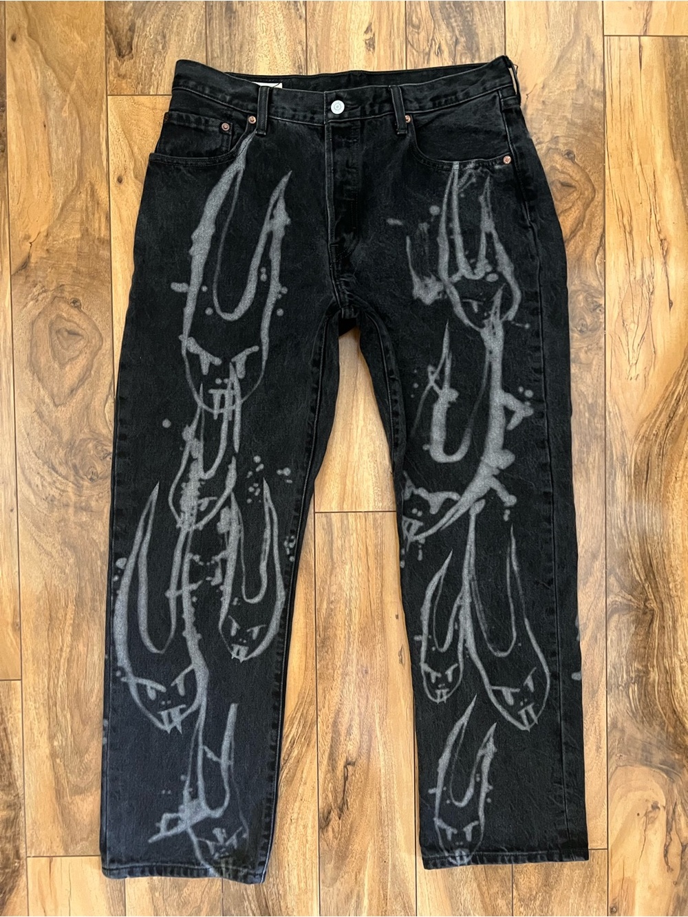 Levi’s X Barbie Ferreira UO Exclusive 501 ‘90s Demon Jean